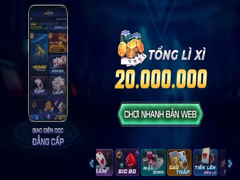 Cách tải app Win79 game bài đổi thưởng vượt thời đại