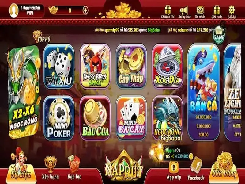 Điểm nổi bật tại game bài Tuquy8 vin