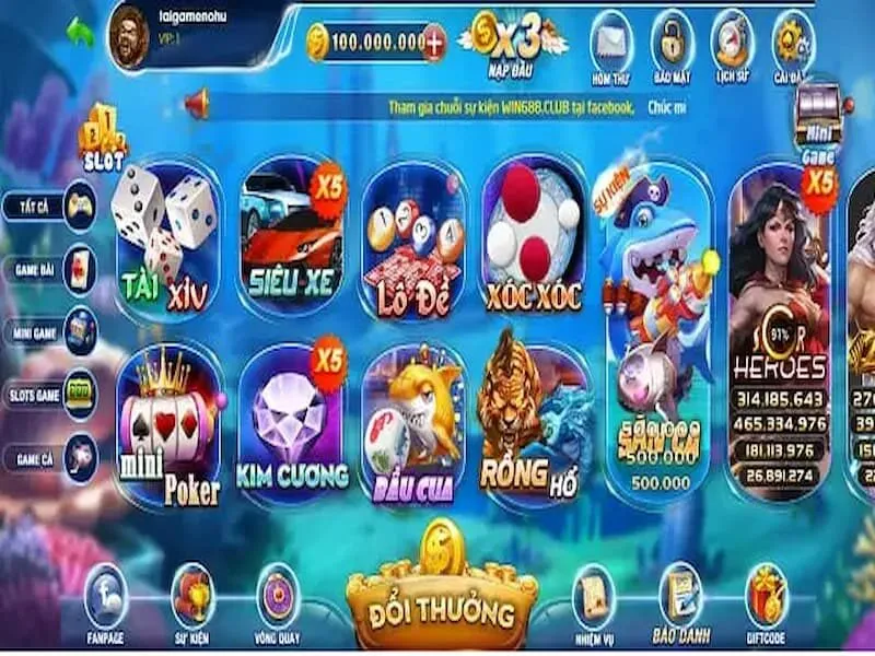 Game bài đỉnh cao đang chơi nhất Vua88