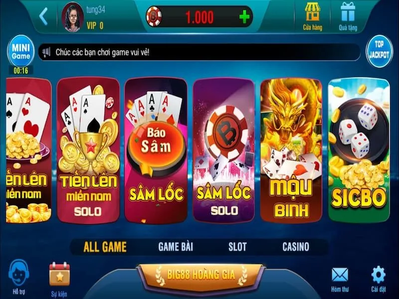 Khám phá game bài đình đám tại Vip52